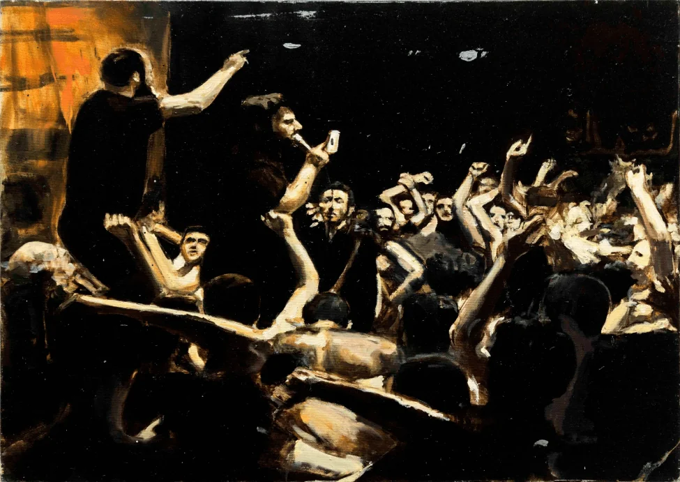 Nohe II, oil on canvas, 2017
