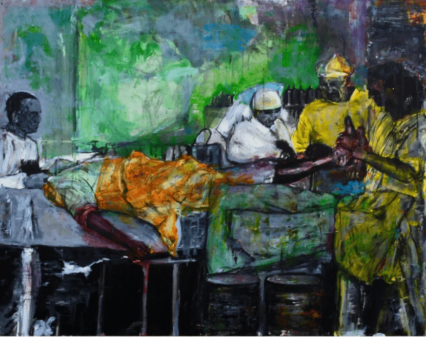 De medici 2, oil on canvas, 2018