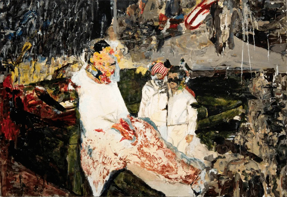 Il libro funebre supremo versione 2, oil on board, 2019