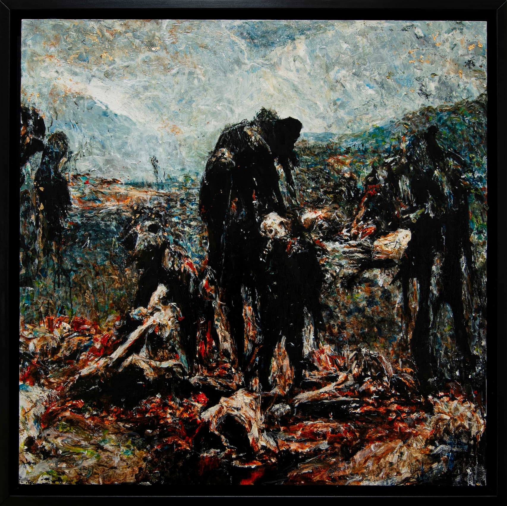 Bicharegan 1, oil on canvas, 2025